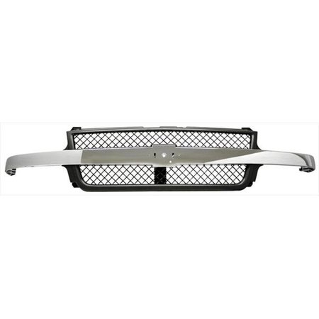 IPCW IPCW CWG-GR0407D0 Chevrolet Silverado 1999 - 2002 Grille; Oe Replacement Chrome; Black CWG-GR0407D0